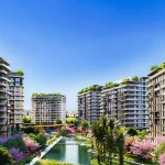 Residential Complex in the City Center with Beautiful Green Space in Bahçelievler Istanbul